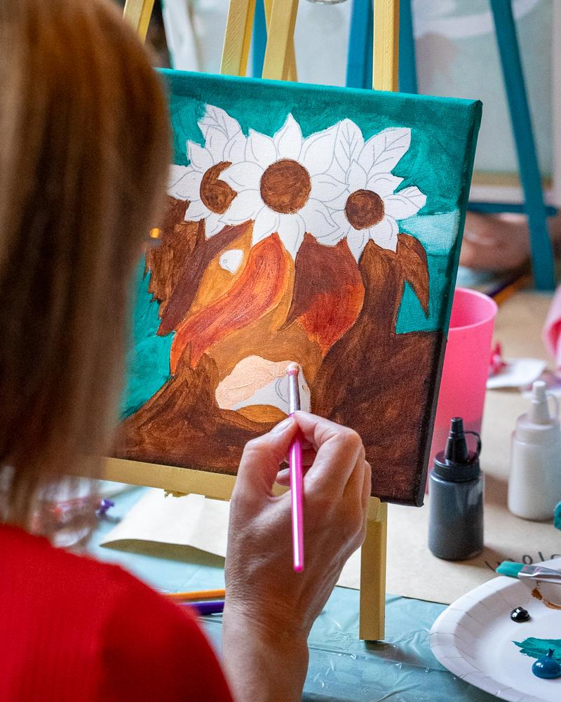 Mobile Paint Party Cornwall - Hen Parties and Birthdays - Covers Newquay, Truro and Redruth