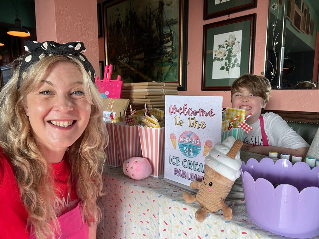 A Sweet Splash of Creativity: Ice Cream Paint Party in Truro,&nbsp;Cornwall